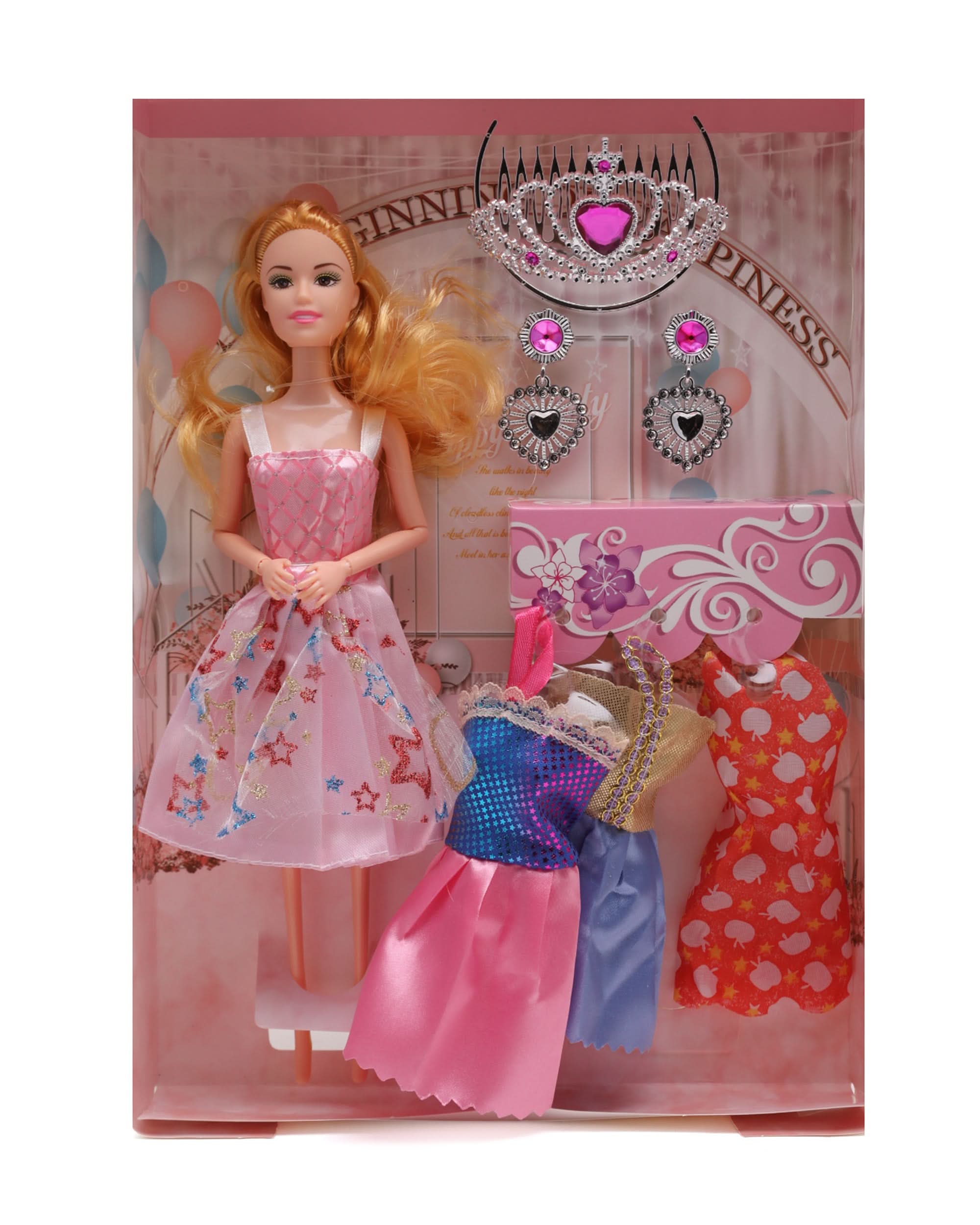 Doll Set 11-Inch Solid Body 9 Joints, Dolls & House, Chase Value, Chase Value