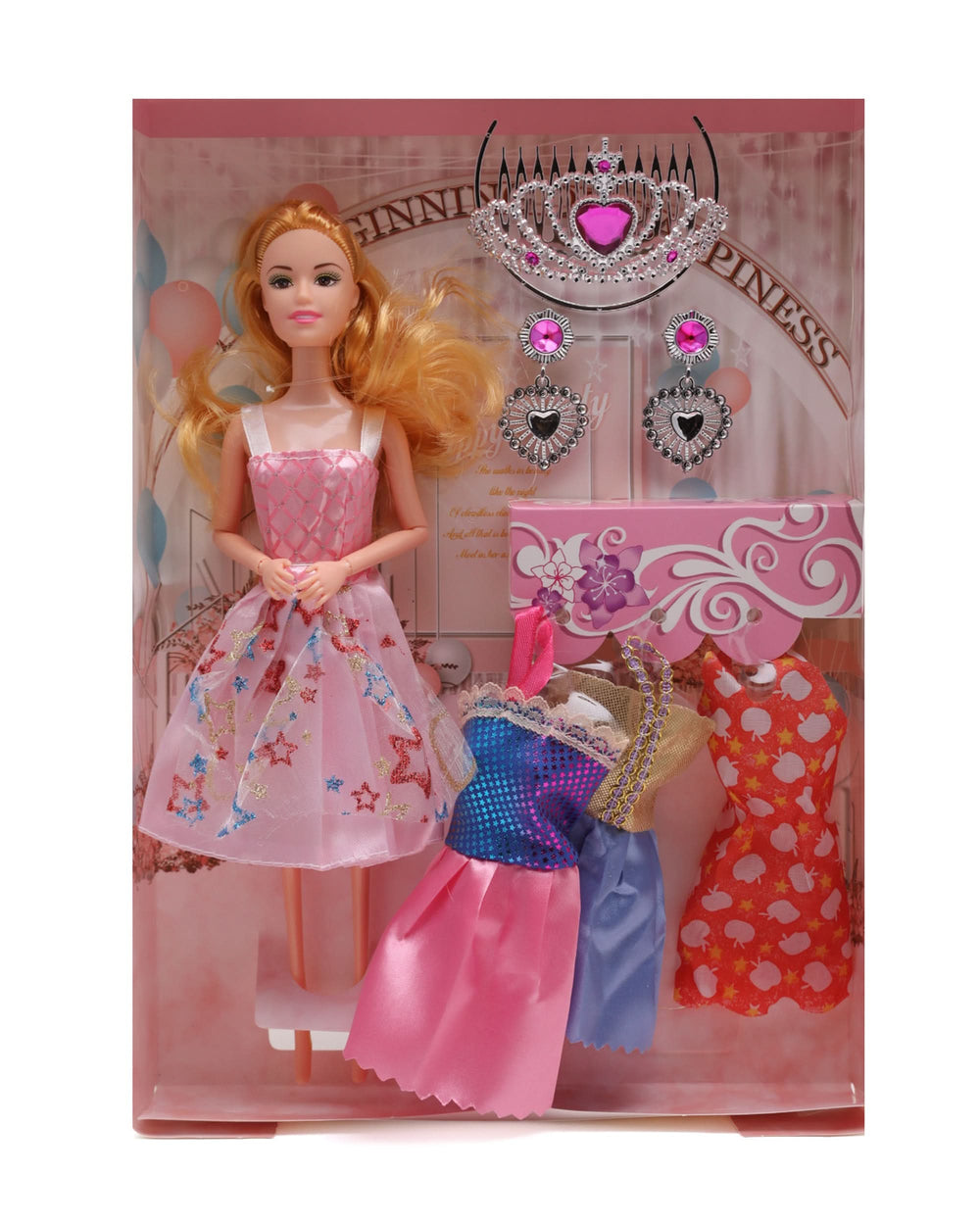 Doll Set 11-Inch Solid Body 9 Joints, Dolls & House, Chase Value, Chase Value