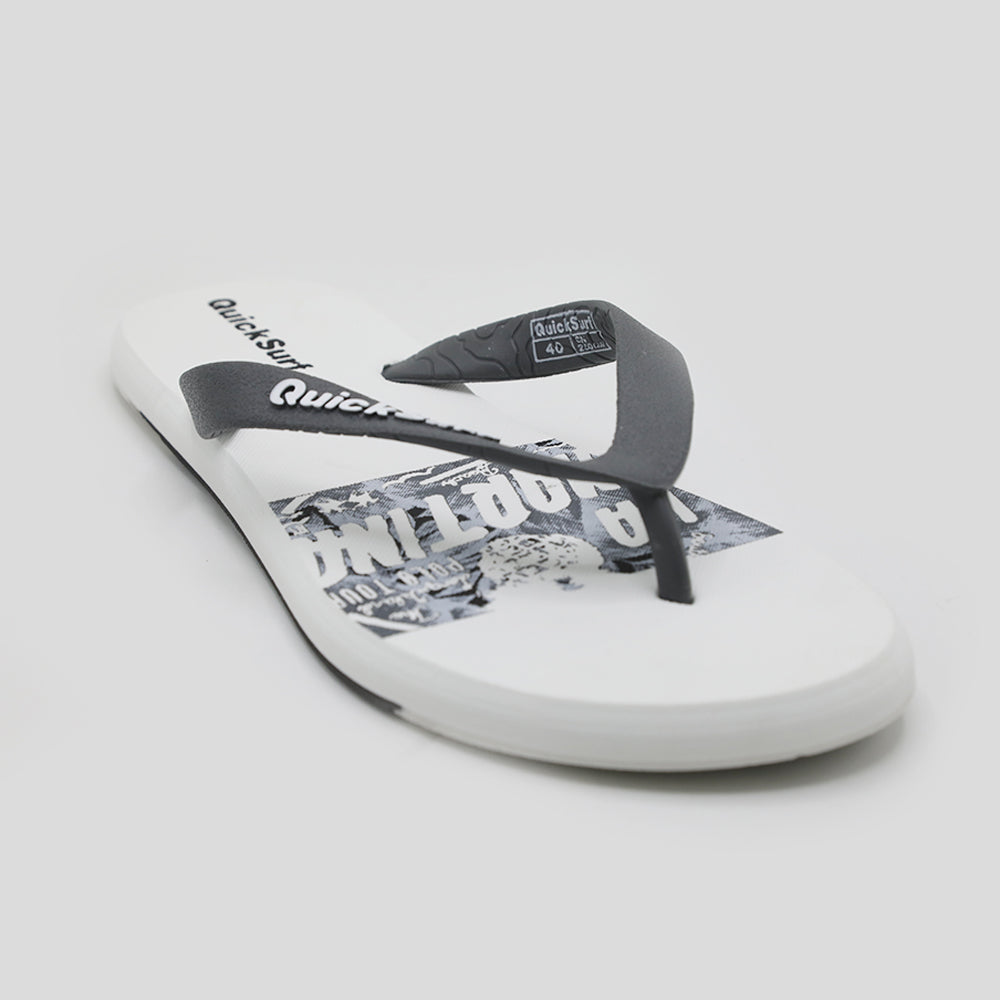 Men's Flip flop - White, Men's Slippers, Chase Value, Chase Value