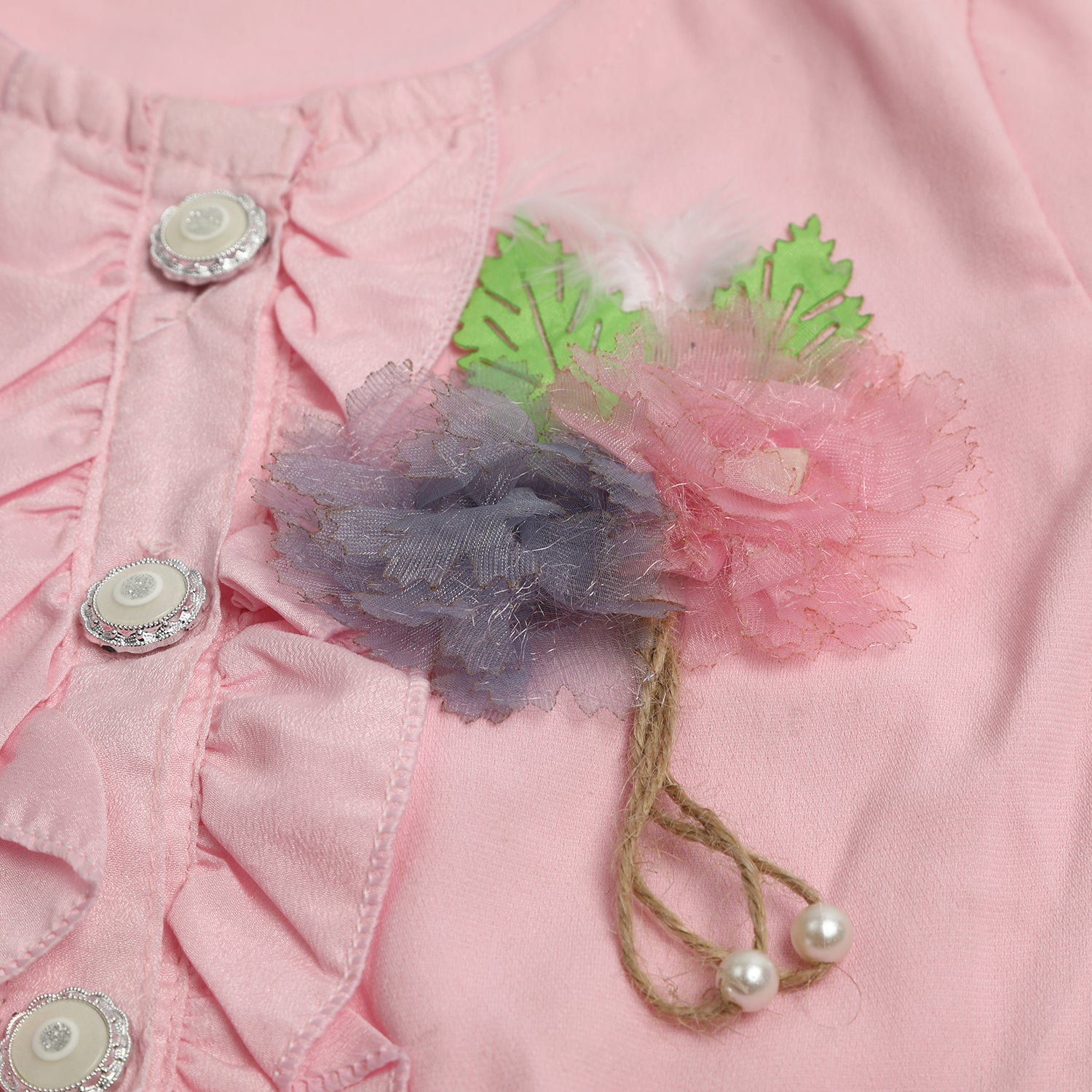 Girls Full Sleeves Tight Suit - Green, Girls Suits, Chase Value, Chase Value