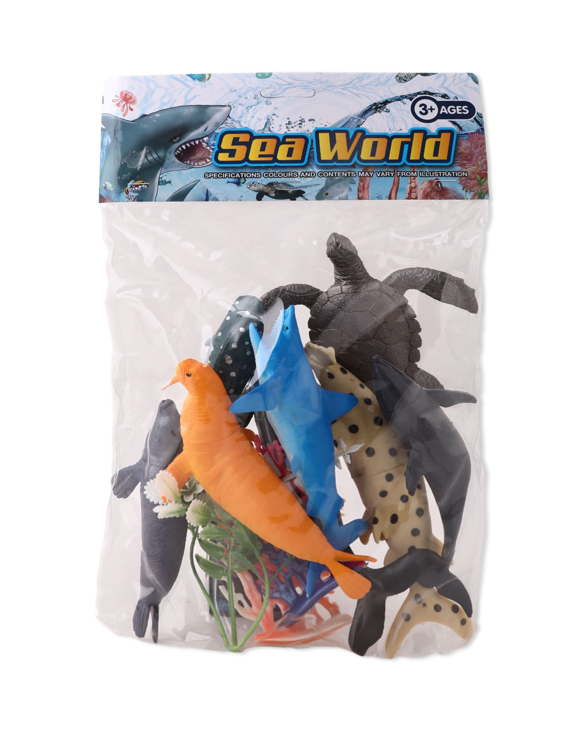 Sea Animal Toy Set – 8 Pieces, Animal Toys, Chase Value, Chase Value