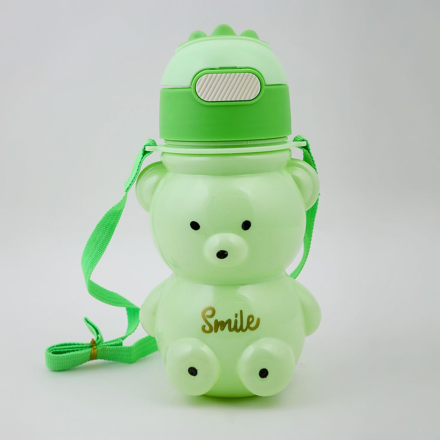 Newborn Teddy Bear Water Bottle - Green, Feeding Supplies, Chase Value, Chase Value