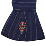 Girls Embroidered Shalwar Suit - Navy Blue, Girls Shalwar Kameez, Chase Value, Chase Value