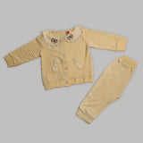 Girls Full Sleeves Tight Suit - Yellow, Girls Suits, Chase Value, Chase Value