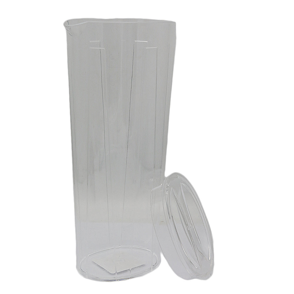 Water Bottle Fashion Acrylic - White, Home & Lifestyle, Glassware & Drinkware, Chase Value, Chase Value