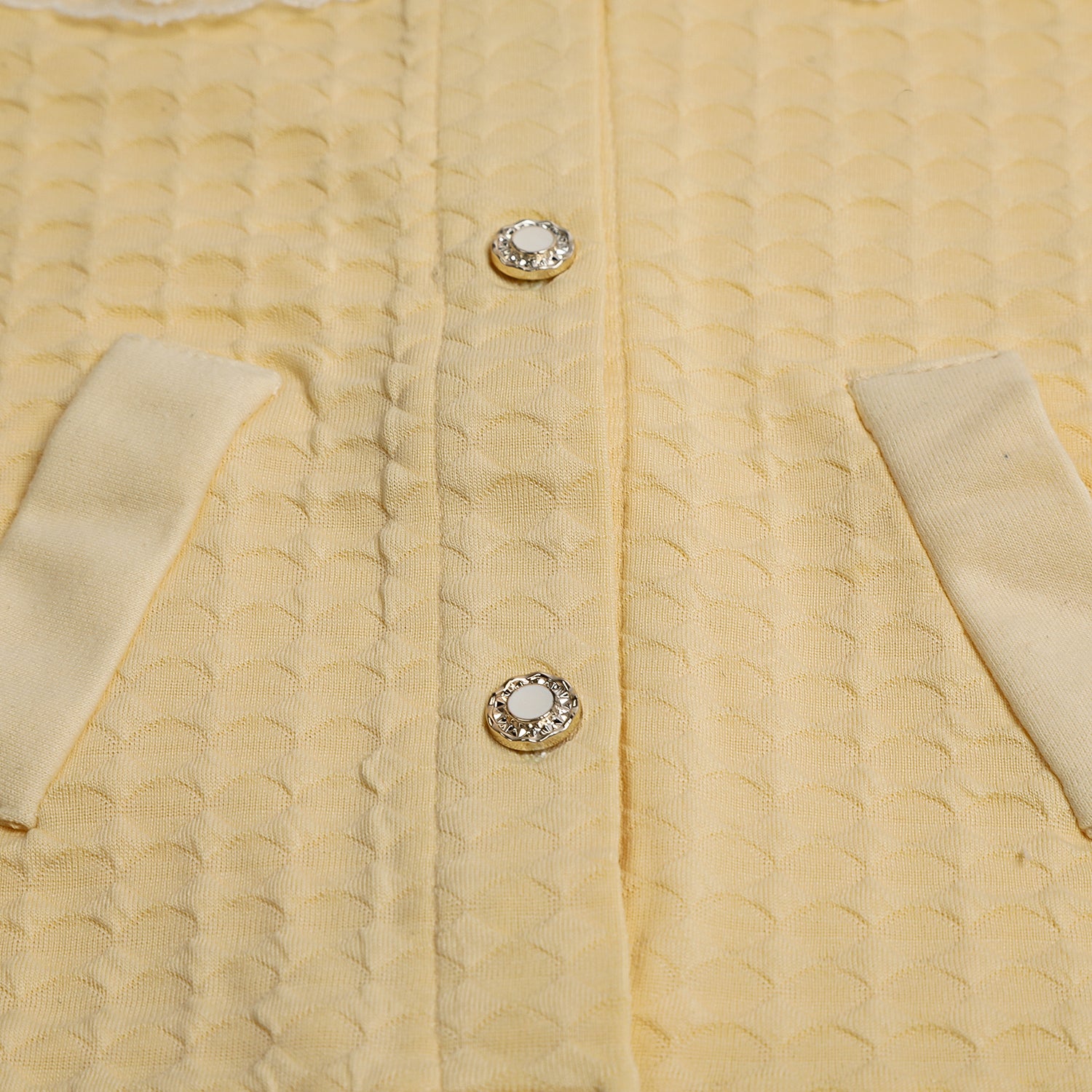 Girls Full Sleeves Tight Suit - Yellow, Girls Suits, Chase Value, Chase Value