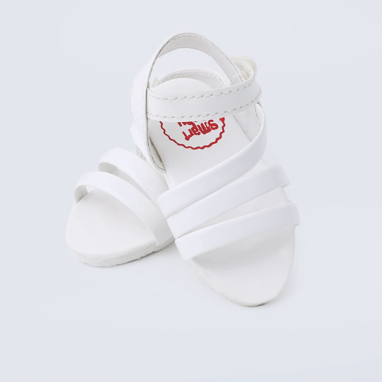 Newborn Baby Pumpy Step & Casual Sandals - White, Newborn Caps, Shoes & Socks, Chase Value, Chase Value