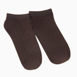 Eminent Men’s Plain Lycra Ankle Socks - Dark Brown, Men's Socks, Eminent, Chase Value