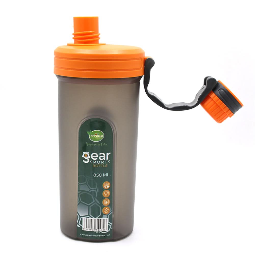 Appollo Gear Bottle 850ml - Orange, Water Bottle, Appollo, Chase Value
