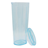 Water Bottle Fashion Acrylic - Blue, Home & Lifestyle, Glassware & Drinkware, Chase Value, Chase Value