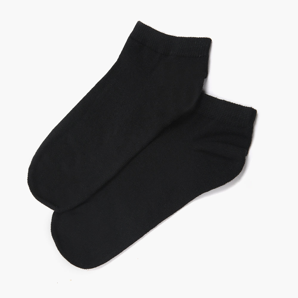 Eminent Men’s Plain Lycra Ankle Socks - Black, Men's Socks, Eminent, Chase Value