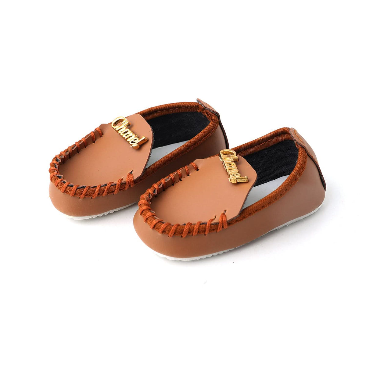 Newborn Boys Loafer - Brown, Newborn Caps, Shoes & Socks, Chase Value, Chase Value