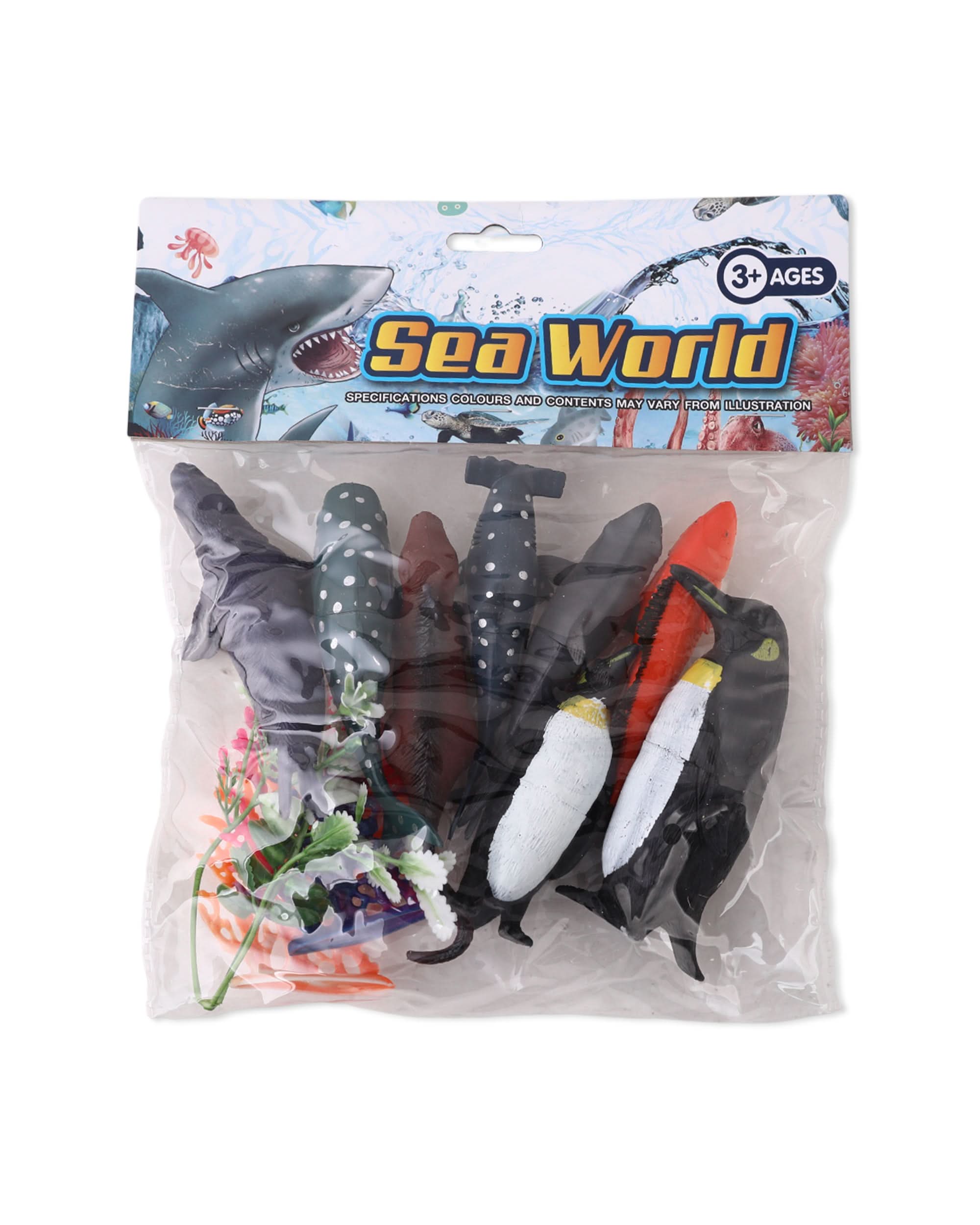 Ocean Animal Toy Set – 8 Pieces, Animal Toys, Chase Value, Chase Value