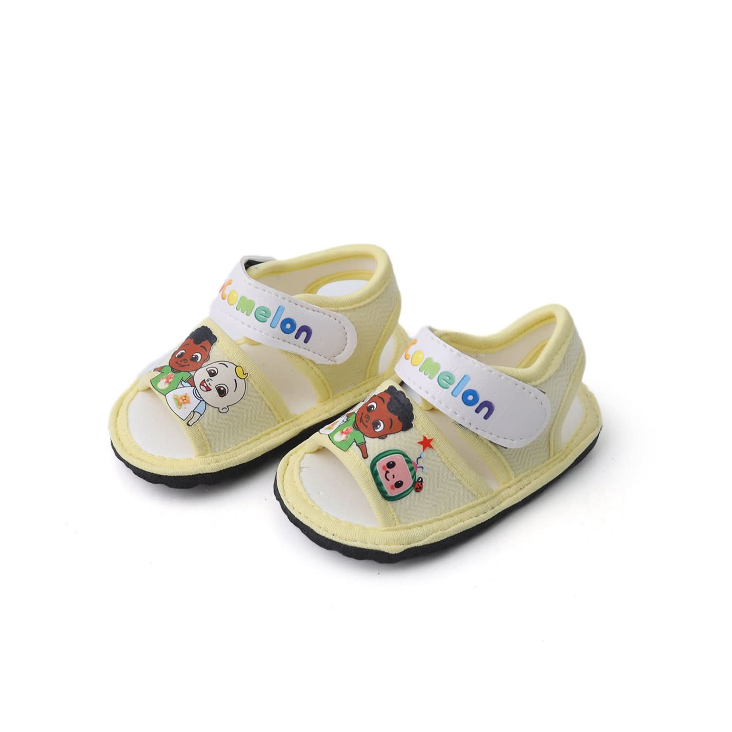 Newborn Boys Character Sandle - Lemon, Newborn Caps, Shoes & Socks, Chase Value, Chase Value