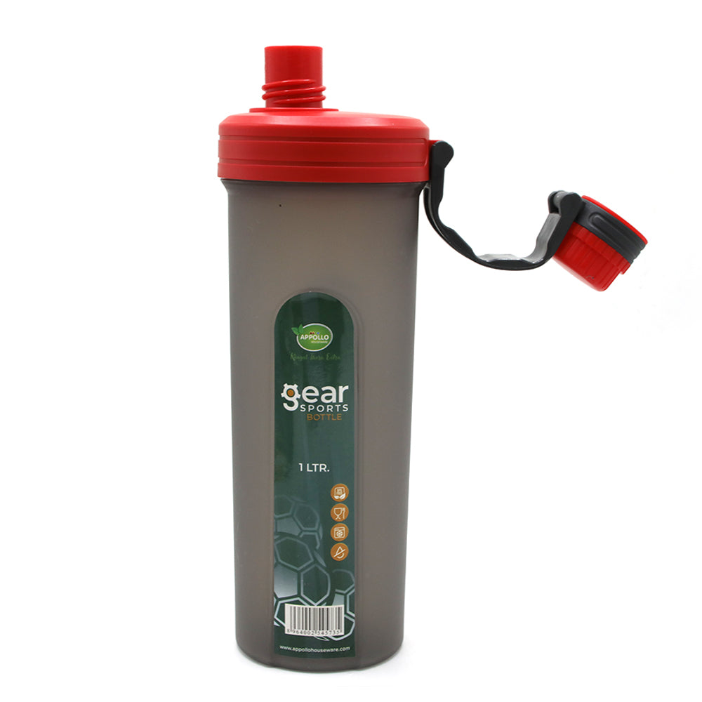 Appollo Gear Bottle 1000ml - Red, Tiffin Boxes & Bottles, Appollo, Chase Value