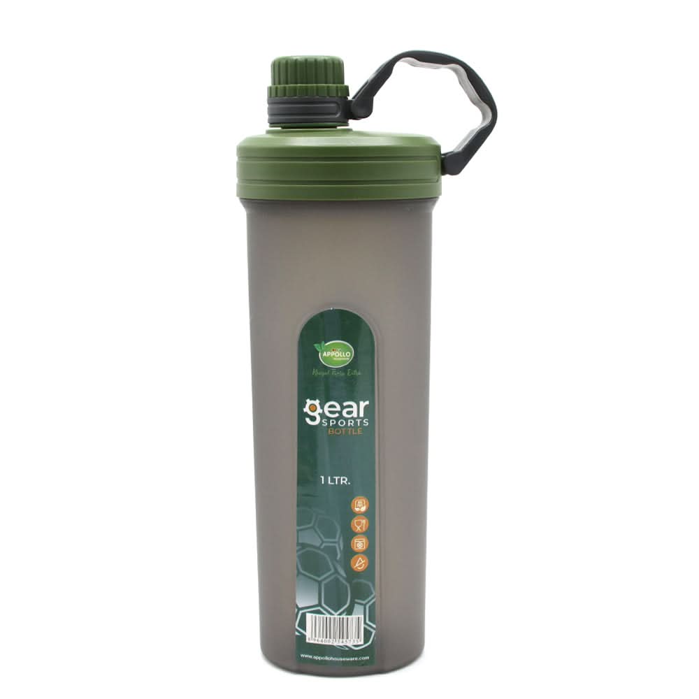 Appollo Gear Bottle 1000ml - Olive Green, Tiffin Boxes & Bottles, Appollo, Chase Value