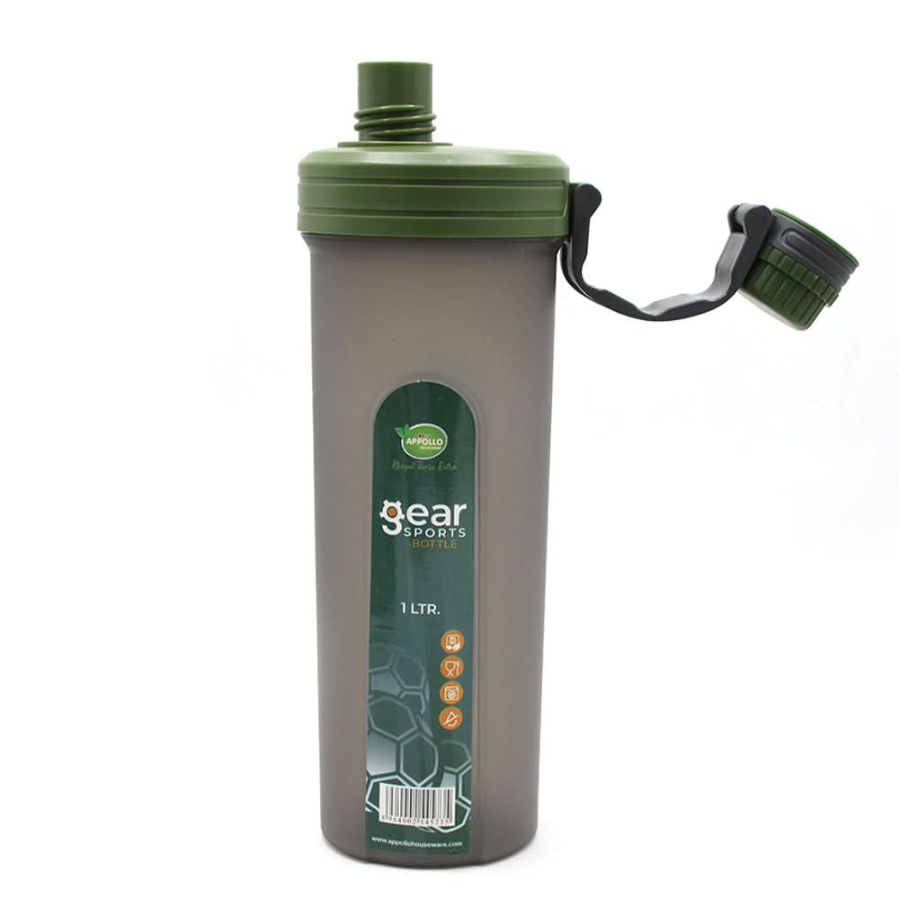 Appollo Gear Bottle 1000ml - Olive Green, Tiffin Boxes & Bottles, Appollo, Chase Value