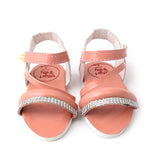 Newborn Baby Pumpy Bubble Step Sandal - Tea Pink, Newborn Caps, Shoes & Socks, Chase Value, Chase Value
