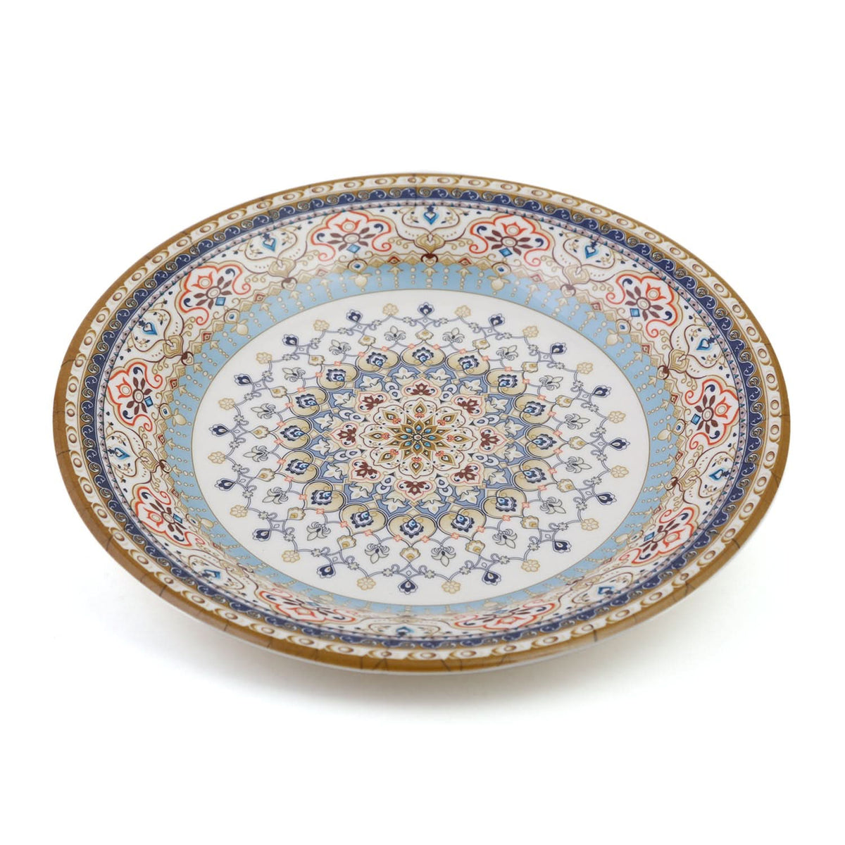 Royal Melamine 08" Inches Floral Dinner Plate, Plates & Bowls, Chase Value, Chase Value