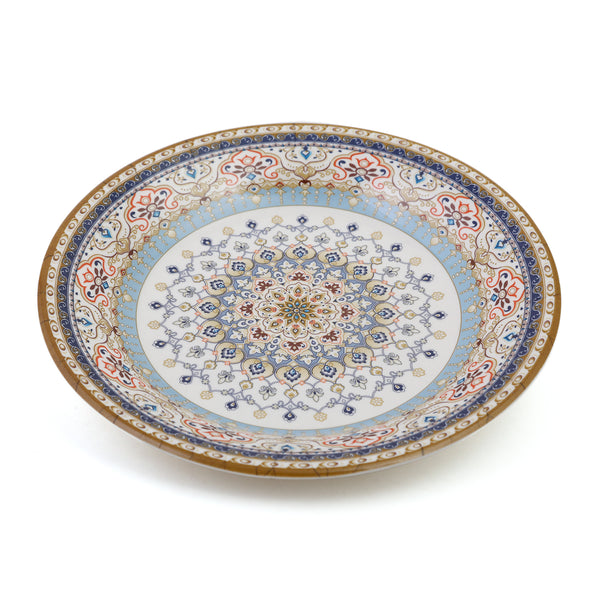 Royal Melamine 08" Inches Floral Dinner Plate