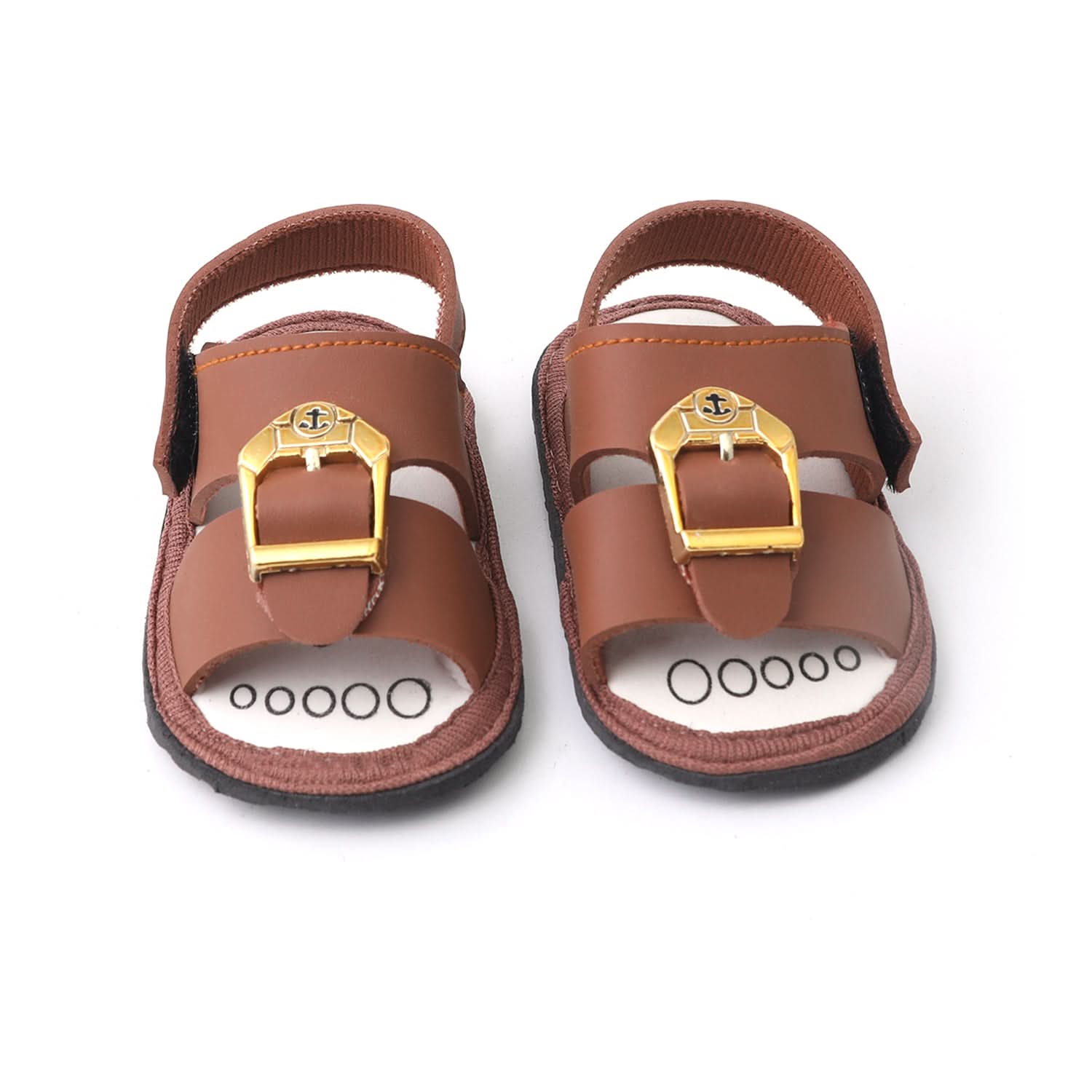 Newborn Boys Aerosoft Sandle - Brown, Newborn Caps, Shoes & Socks, Chase Value, Chase Value
