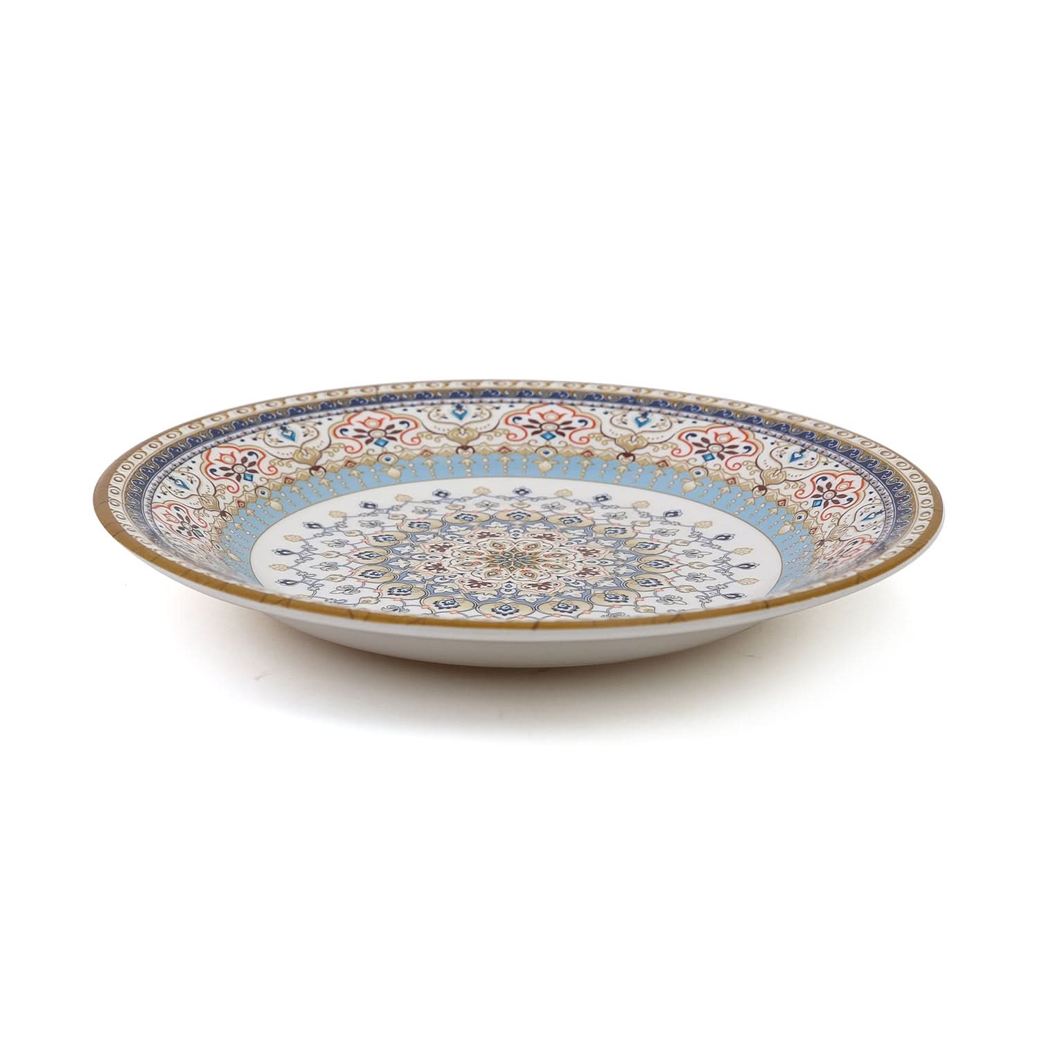Royal Melamine 08" Inches Floral Dinner Plate, Plates & Bowls, Chase Value, Chase Value