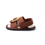 Newborn Boys Aerosoft Sandle - Brown, Newborn Caps, Shoes & Socks, Chase Value, Chase Value