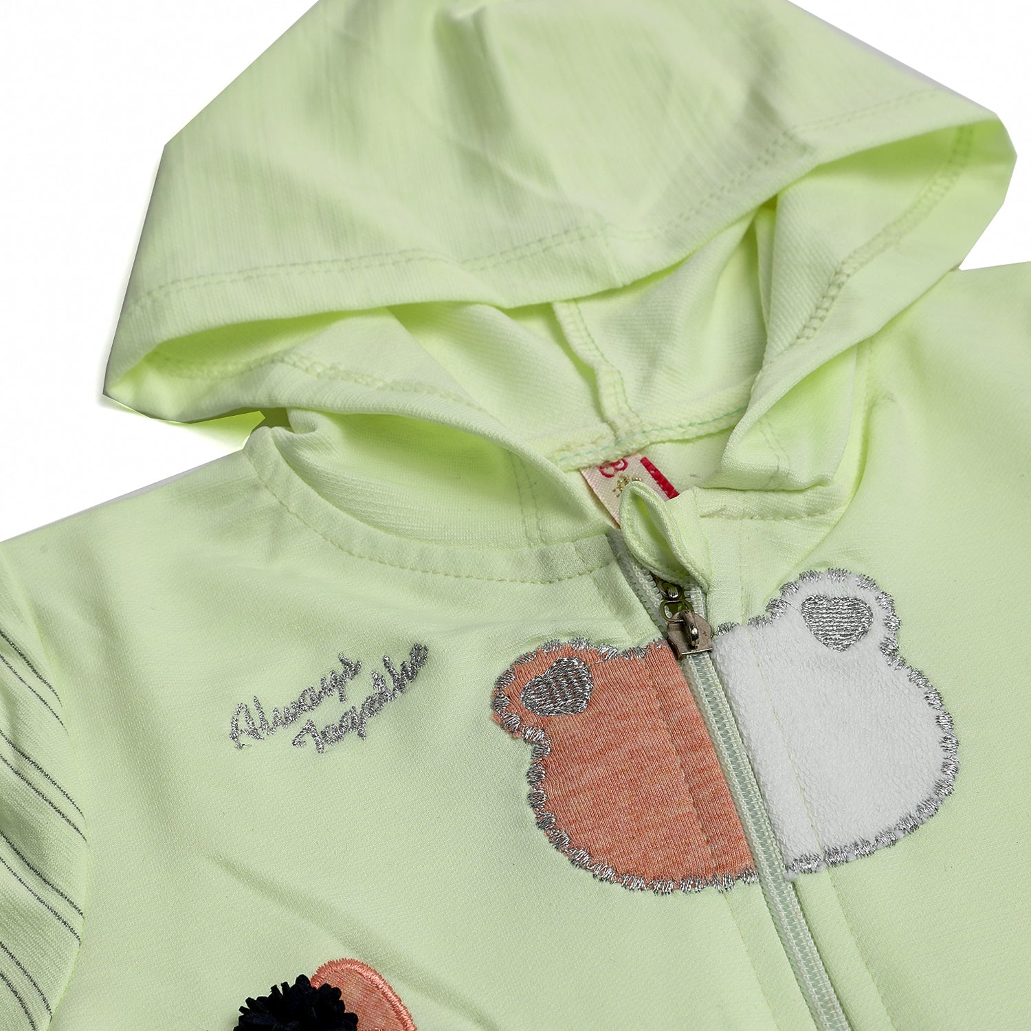 Girls Full Sleeves Tight Suit - Lime Green, Girls Suits, Chase Value, Chase Value