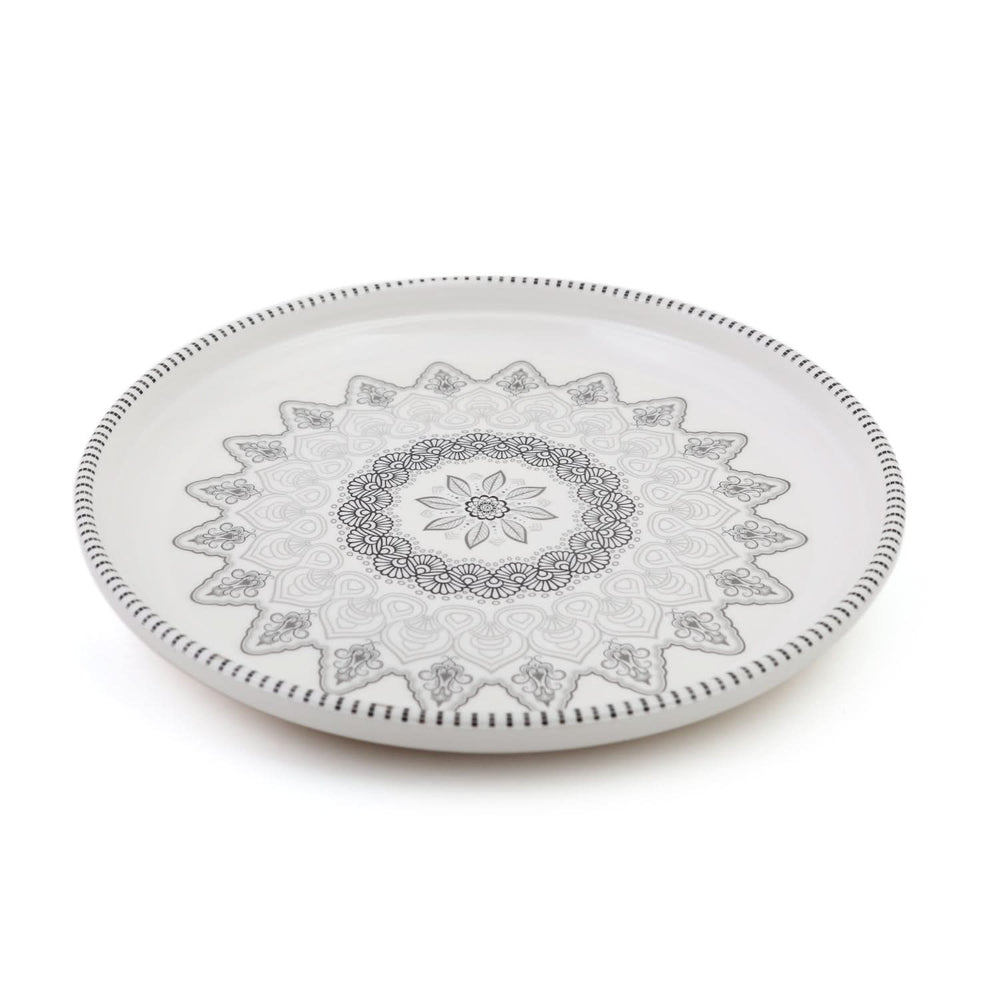 Flate Plate 10" Inches - Grey, Plates & Bowls, Chase Value, Chase Value