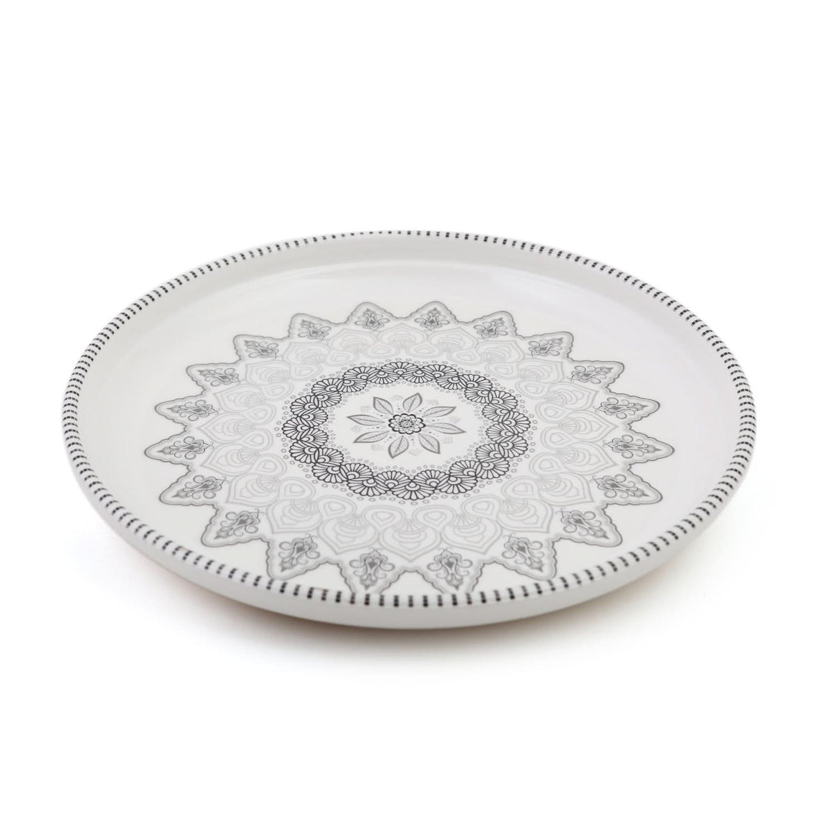 Flate Plate 10" Inches - Grey, Plates & Bowls, Chase Value, Chase Value