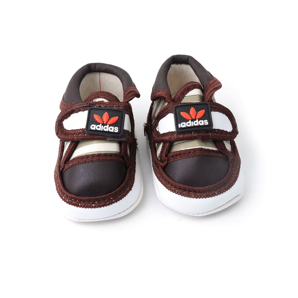 Newborn Boys Magic Shoes - Dark Brown, Newborn Caps, Shoes & Socks, Chase Value, Chase Value