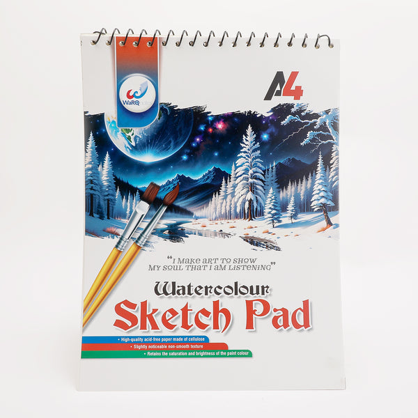 Sketchbook A4 Size 10 Pages - Multi Color