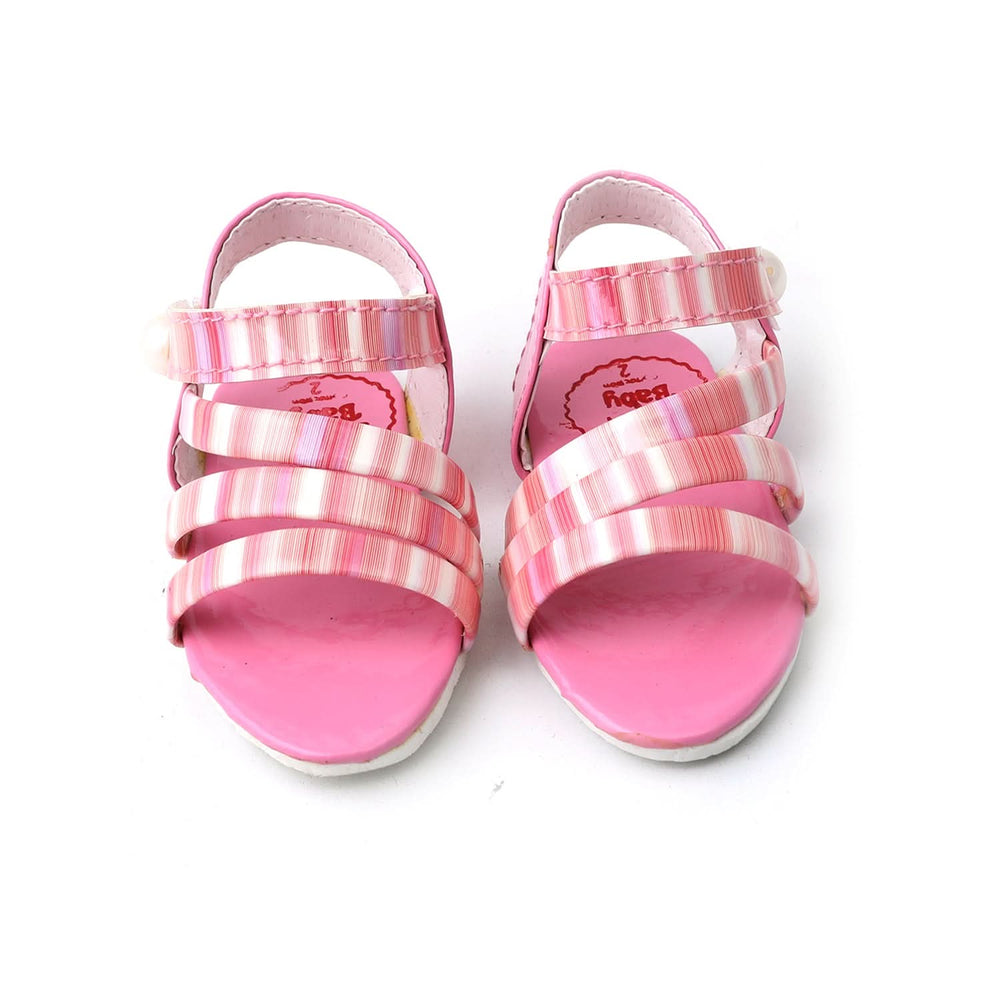 Newborn Girls Sandle Multi Step - Pink, Newborn Caps, Shoes & Socks, Chase Value, Chase Value