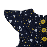 Girls Half Sleeves Frock  - Navy Blue, Girls Frocks, Chase Value, Chase Value