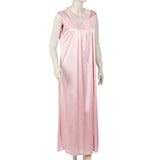 Women's Long Nighty - Light Pink, Women Night Suit, Chase Value, Chase Value