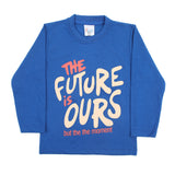 Boys Full Sleeves T-Shirt - Royal Blue, Boys T-Shirts, Chase Value, Chase Value