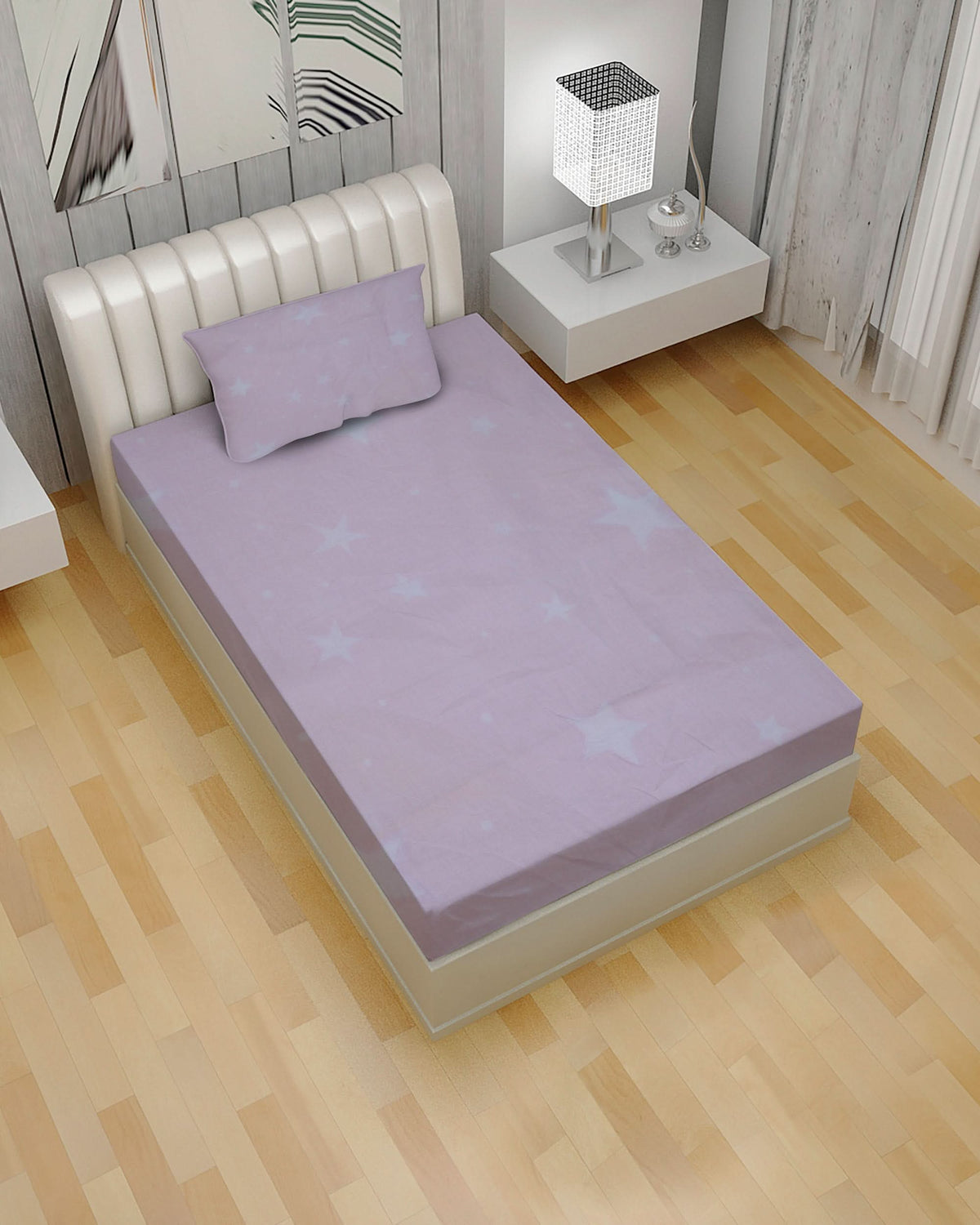 2pcs Single Bedsheet, Single Size Bed Sheet, Chase Value, Chase Value