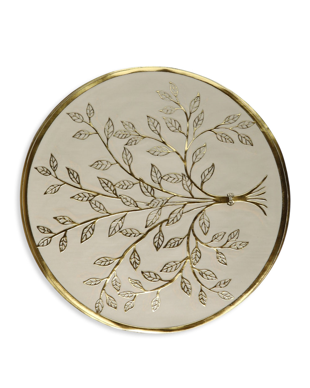 Table Mat Cutwork Gold 6-Pc Set, Table Mat & Cover, Chase Value, Chase Value