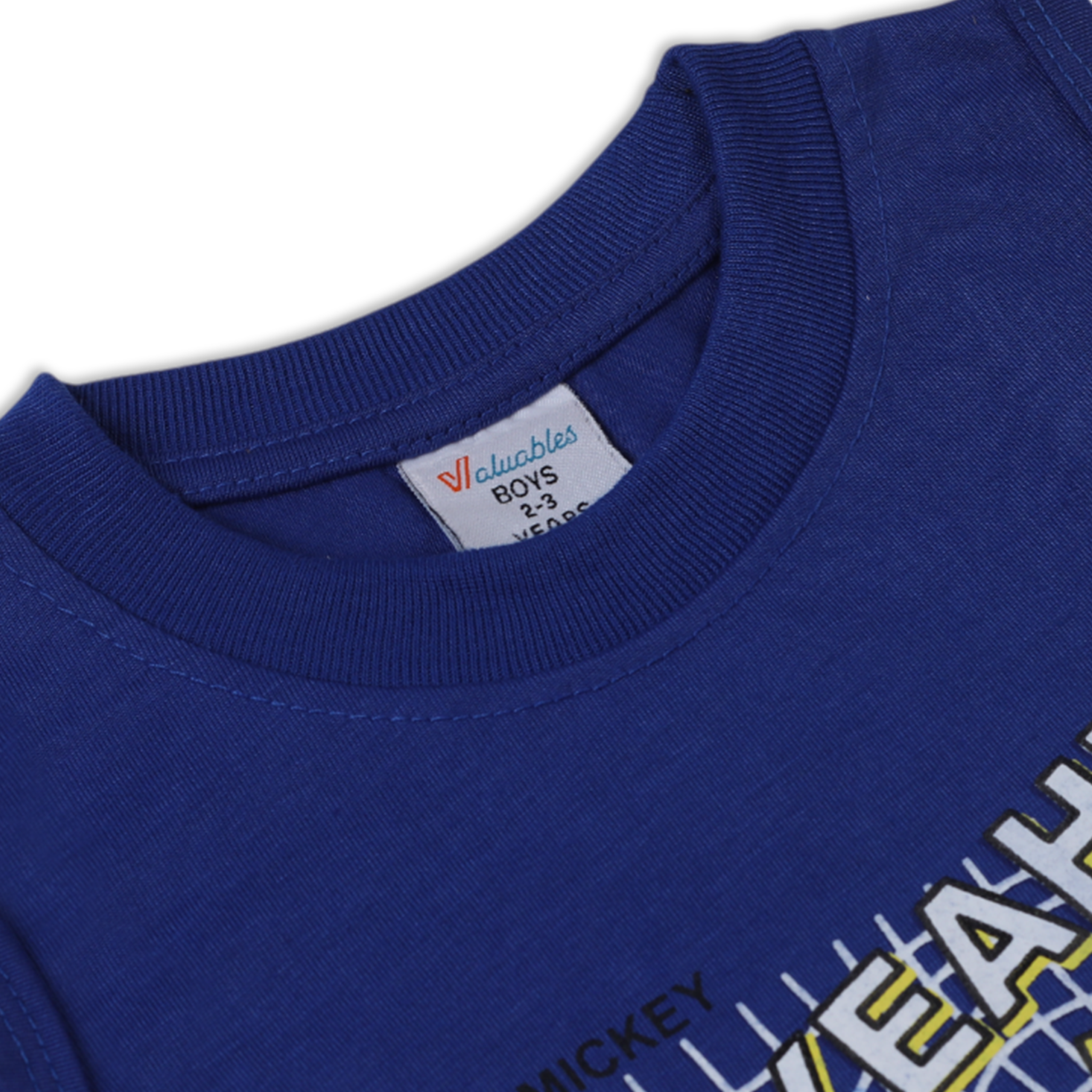 Valuable Boys Sando Suit - Royal Blue, Boys Sets & Suits, Chase Value, Chase Value