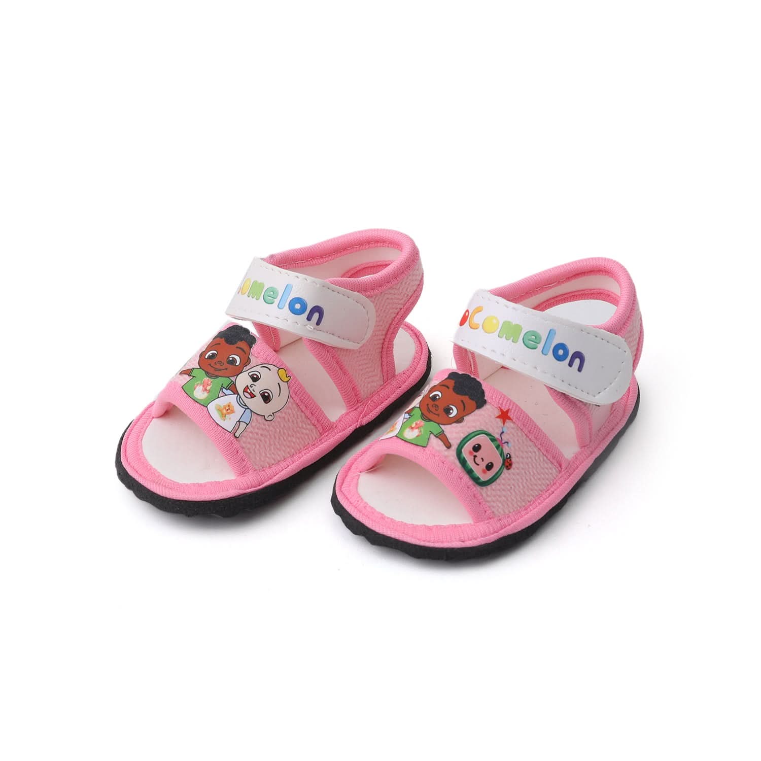 Newborn Boys Character Sandle - Pink, Newborn Caps, Shoes & Socks, Chase Value, Chase Value