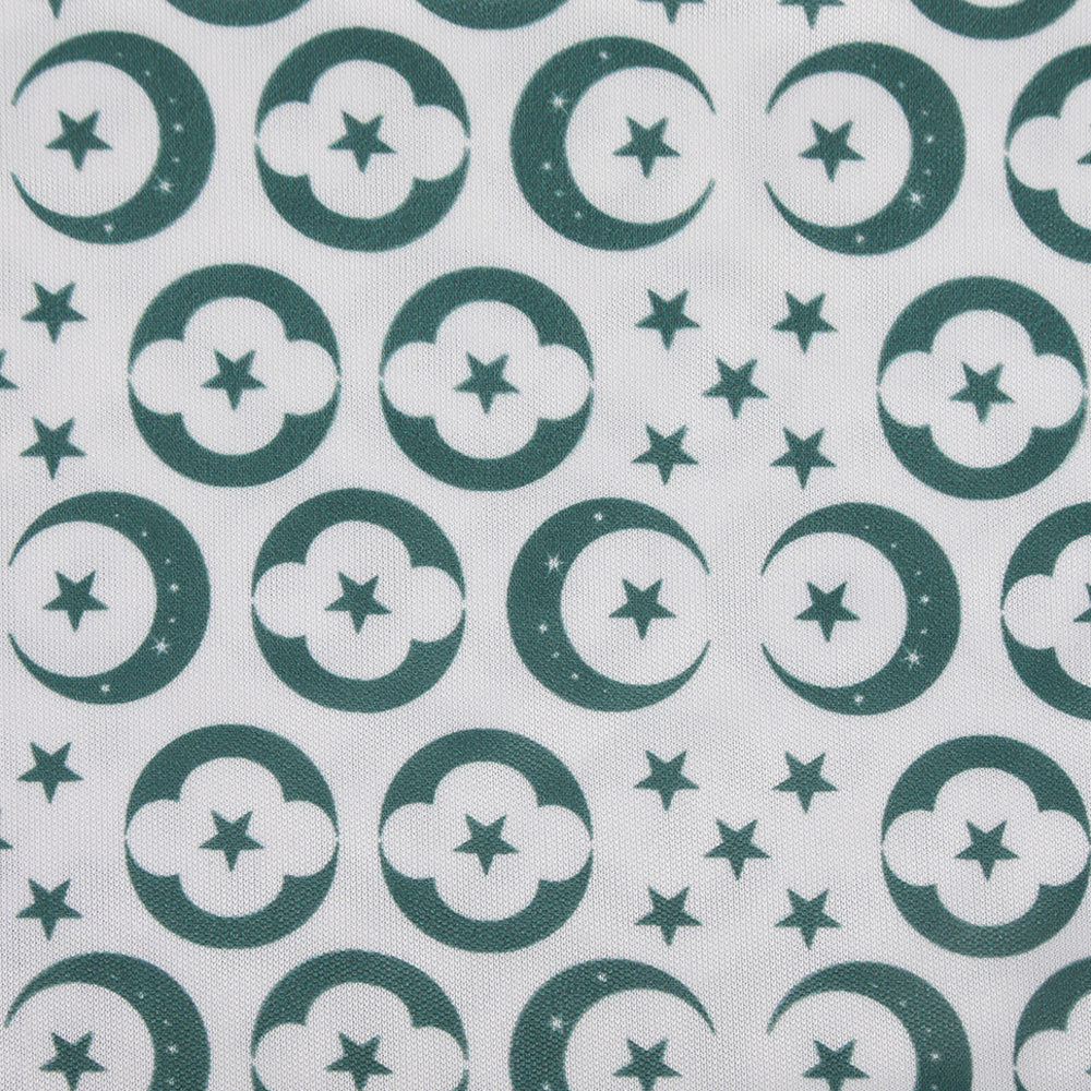 Valuables Newborn Girls Independence Day T-Shirt - White & Green, Newborn Girls T-Shirts, Chase Value, Chase Value