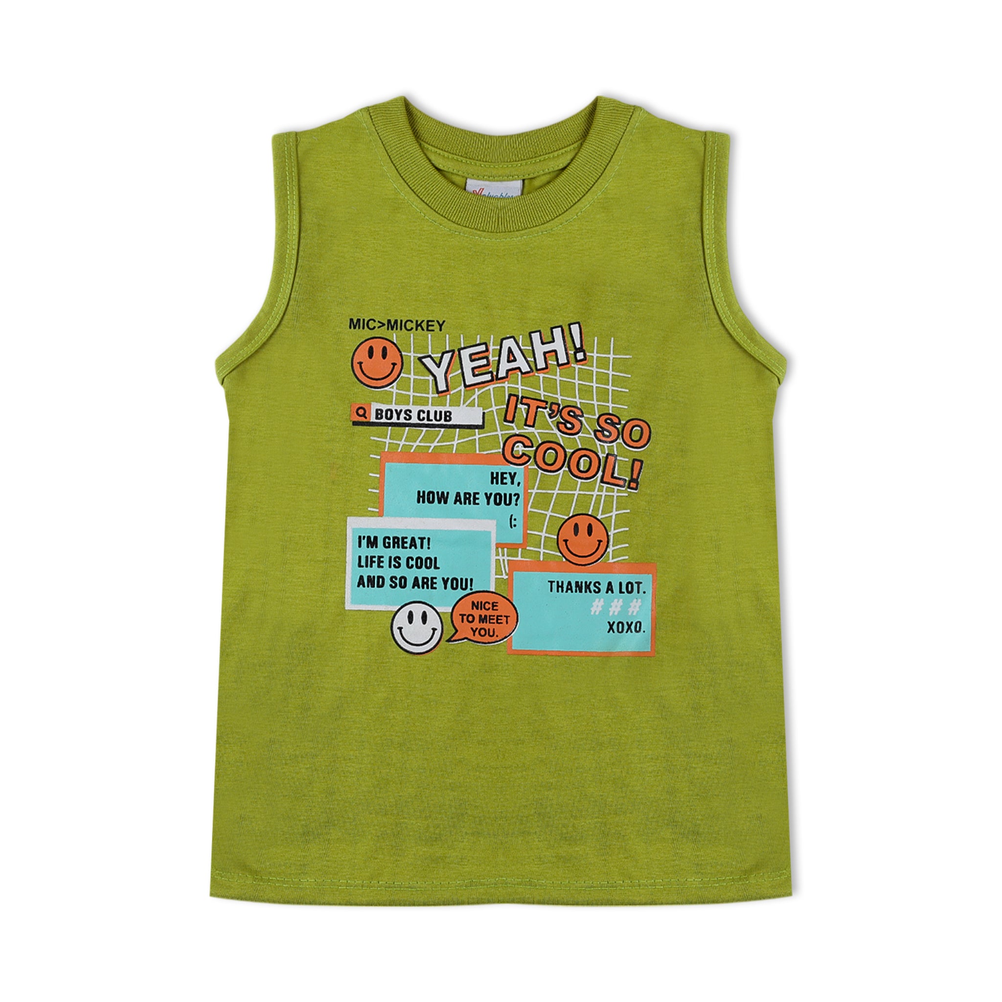 Valuable Boys Sando Suit - Green, Boys Sets & Suits, Chase Value, Chase Value