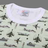 Valuables Newborn Boys Independence Day T-Shirt - Light Green, Newborn Boys Shirts & T-Shirts, Chase Value, Chase Value