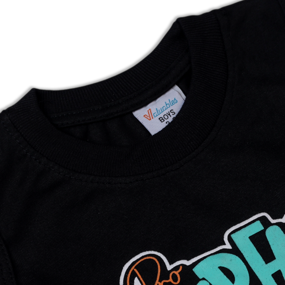 Valuable Boys Sando Suit - Black, Boys Sets & Suits, Chase Value, Chase Value