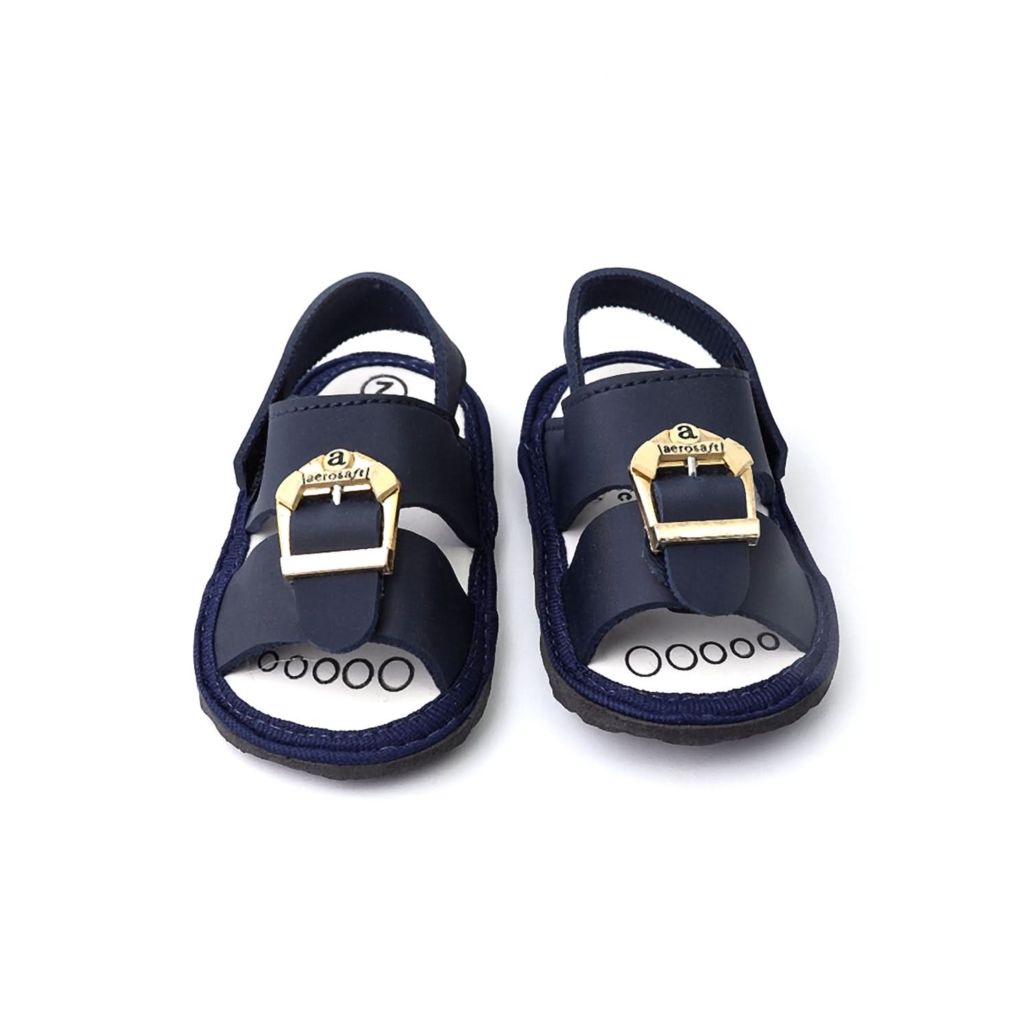 Newborn Boys Aerosoft Sandle - Navy Blue, Newborn Caps, Shoes & Socks, Chase Value, Chase Value