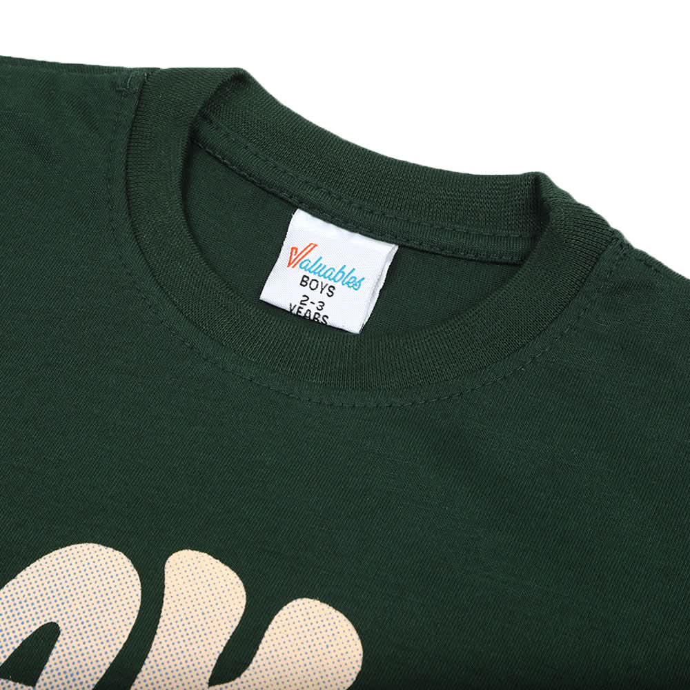 Boys Full Sleeves T-Shirt - Green, Boys T-Shirts, Chase Value, Chase Value