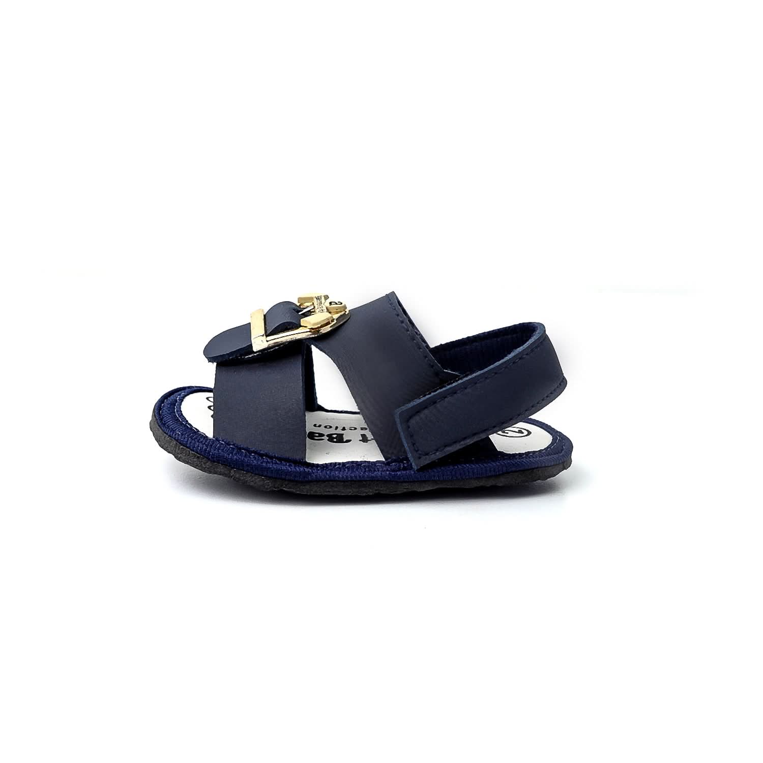 Newborn Boys Aerosoft Sandle - Navy Blue, Newborn Caps, Shoes & Socks, Chase Value, Chase Value