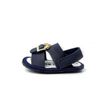 Newborn Boys Aerosoft Sandle - Navy Blue, Newborn Caps, Shoes & Socks, Chase Value, Chase Value