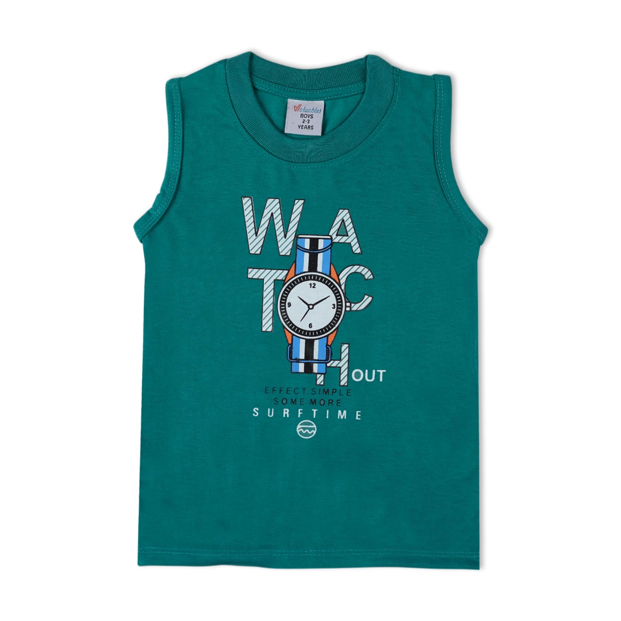 Valuable Boys Sando Suit - Sea Green, Boys Sets & Suits, Chase Value, Chase Value