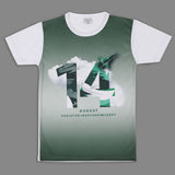 Boys Half Sleeves Azadi T-Shirt - Green, Boys T-Shirts, Chase Value, Chase Value